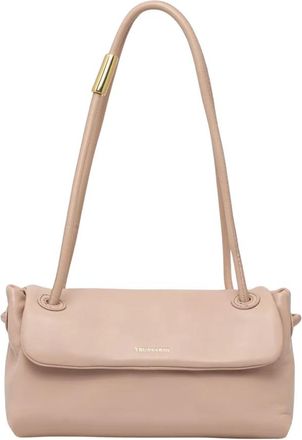 Trussardi Orbita Mini Tote - Dames - Schoudertassen - Roze - ONE Size - Leer - Tassen