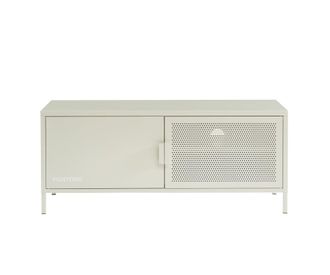 Pantone mueble TV de metal beige arena l120cm