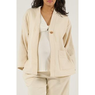 Cache Coeur Maternity and nursing jacket Celia in Natural at Nordstrom, Size X-Large
