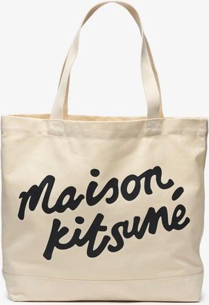 Maison Kitsun&eacute; Maison Kitsune Handwriting Tote