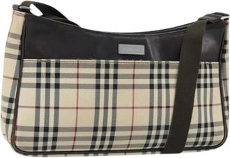 Burberry Pre-owned Shoulder Bags, female, Beige, Size: ONE SIZE Pre-owned Shoulder Bag