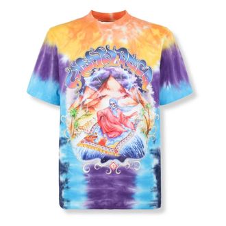 Casablanca Eveil Ancestral T-shirt - Heren - Tops - Veelkleurig - Maat: 2XL Katoen
