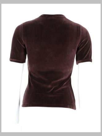 Courr&egrave;ges Cotton Jersey T-Shirt - Brown