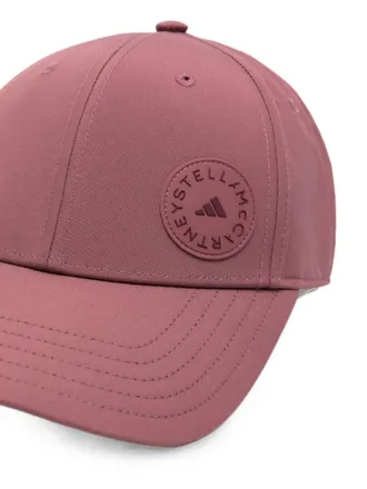 adidas by Stella McCartney Logo Embroidered Baseball Cap - Rose