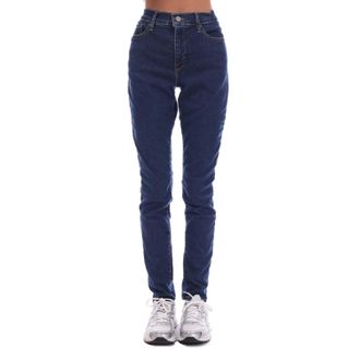 Levi's Womens Levis Shaping Skinny Jeans in Denim - Blue Cotton - Size 32W/30L