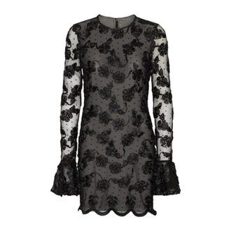 Rotate Rotate Birger Christensen, Dames, Jurken, Zwart, Maat: XS