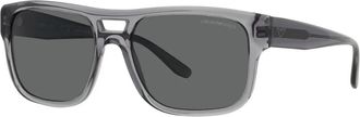 Emporio Armani unisex, Accessoires, Grijs, Maat: 57 MM