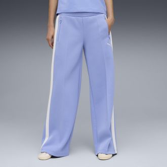 Puma Pantaloni da tuta a vita bassa T7 da donna, Accessori, Viola, XL