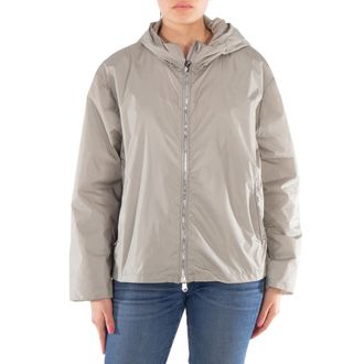 Save The Duck Long Sleeve Zip-Up Nylon Jacket, Size Medium