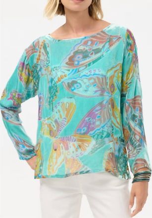 Johnny Was Leo Blouse In Turq
