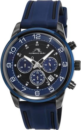 Porsamo Bleu Arthur Mens Chronograph Blue Silicone Watch