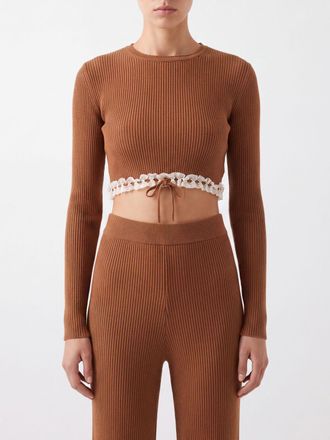 Chlo&eacute; Maglia Donna colore Marrone