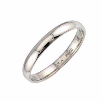 Van Cleef & Arpels Platinum 950 Band Ring (Pre-Owned)