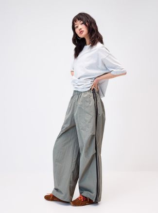 Twik Womens Sporty stripes canvas pant