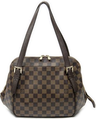 Louis Vuitton Pre-owned Womens Belem MM Shoulder Bag - Brown - One Size