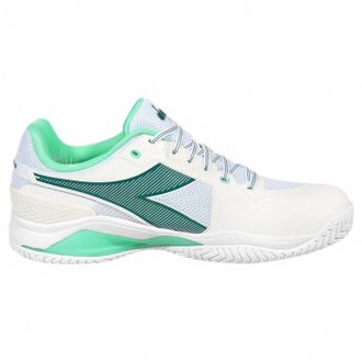 Diadora Mens Blushield Torneo 3 Ag Shoe In White/shaded Spruce