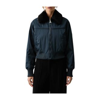 Patrizia Pepe Bomber Jacket - - Jackets - Donna - Blu - S