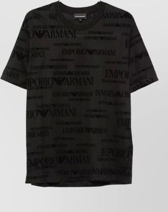 Emporio Armani logo print t-shirt