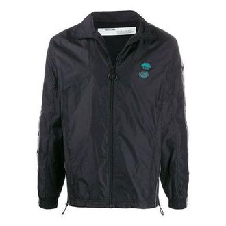 Off-white Logo Thin and light Jacket Black OMBD010R20G450011000