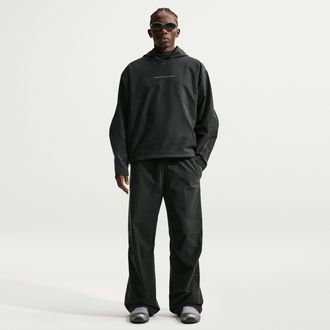 Nike Mens Tech Dri-FIT Shori Knit Open-Hem Pants in Black | IM5733-010