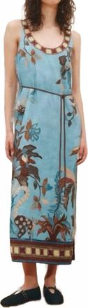 Alemais Georgie Sleeveless Midi Dress In Multi