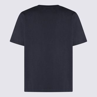 Maison Kitsun&eacute; Mens T-Shirts And Polos Shadow Blue _co
