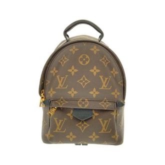 Louis Vuitton Pre-owned Palm Springs Monogram Backpack Mini - Dames - Vintage Rugzakken - Bruin - ONE Size - Vintage