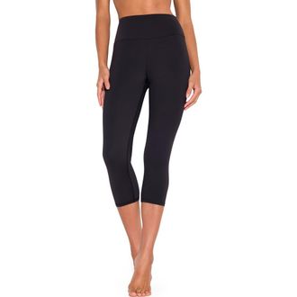 Spiritual Gangster Bliss Capri Leggings in Black at Nordstrom Rack, Size X-Large