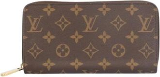Louis Vuitton Pre-owned Wallets, female, Brown, Size: ONE SIZE Pre-owned Vintage Canvas Wallet