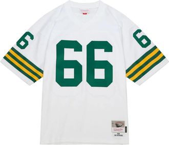 Mitchell & Ness T-shirt Ray Nitschke Green Bay Packers Legacy 1966/67 - Bianco