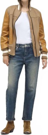 Mac Jeans Straight Authentic Jean Mac Jean In Greenish Tinted Wash