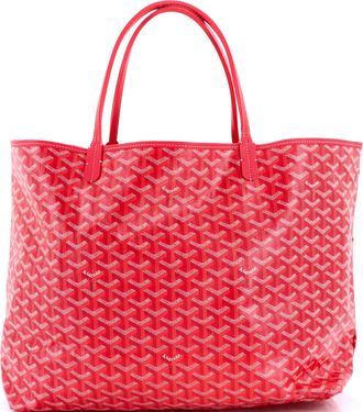 Goyard Saint Louis Reversible Tote Coated Canvas and Printed Canvas GM