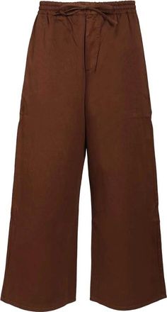 Loewe Broeken, Heren, Bruin, L, Katoen, Paulas Ibiza Katoenen Broek met Trekkoord