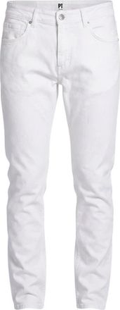 Pantaloni Torino Jazz Jeans - Heren - Regular Fit Jeans - Wit - W33 - Katoen - Jeans