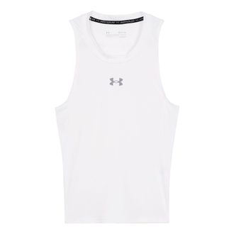 Under Armour HeatGear Basketball Tank Top White 1355672-100