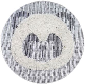 Primaflor-ideen In Textil Kinderteppich »NAVAJO - Panda« rund 35 mm Höhe Hoch-Tief-Effekt, Motiv Panda, Kinderzimmer