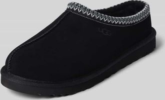 UGG Hausschuhe aus Leder Modell TASMAN II in BLACK, Gr&ouml;&szlig;e 40