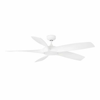 Faro Barcelona Ventilador con luz abs PVC y sint&eacute;tico 137cm