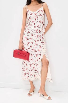 Cami NYC Azra Hammered Silk Cami Top In Candied Rose