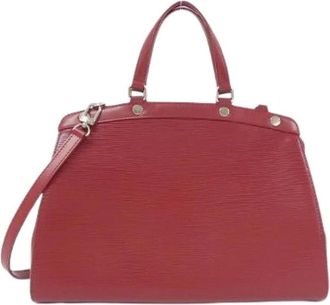 Louis Vuitton Pre-owned Handbags, female, Red, Size: ONE SIZE Pre-owned Leather Handbag