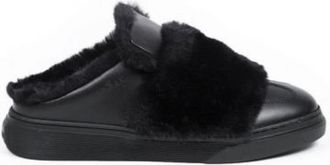 Hogan Moderne Dames Slipper - Dames - Pantoffels - Zwart - 36 EU - Schoenen