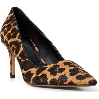 Aldo Verone Pointed Toe Pump in Brown Multi at Nordstrom, Size 5