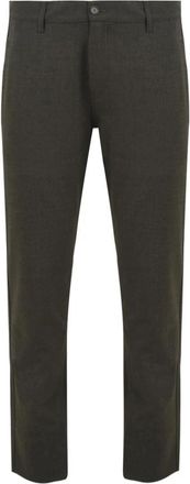 Aspesi Chino Broeken - Heren - Chinos - Groen - S - Wol - Broeken