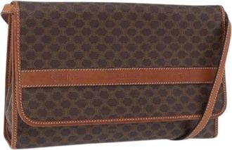 Celine Pre-owned Vintage Schoudertas - Dames - Vintage Schoudertas - Bruin - ONE Size - Leer - Vintage