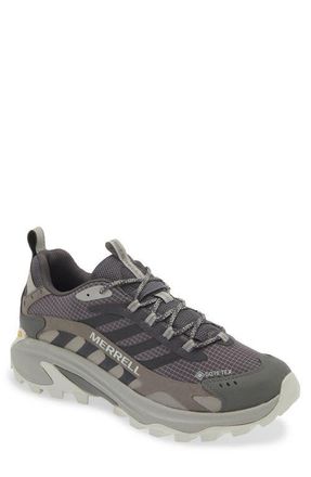 Merrell Moab Speed 2 Gore-Tex Hiking Shoe in Asphalt at Nordstrom, Size 9