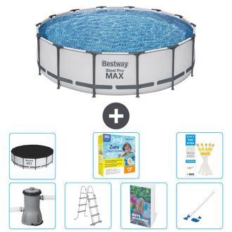 Bestway Piscina Bestway Steel Pro Max Redonda - 427x122 Cm - 8-piezas S544
