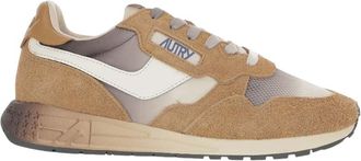 Autry Brown Color Block Reelwind Sneakers