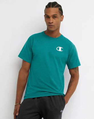 Champion Mens Classic Graphic Tee - Small
