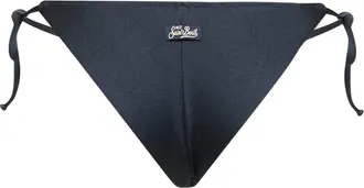 MC2 Saint Barth Womens Bikini Bottom Marielle Plate Blue Lycra Polyamide Swimwear Sea Clothing
