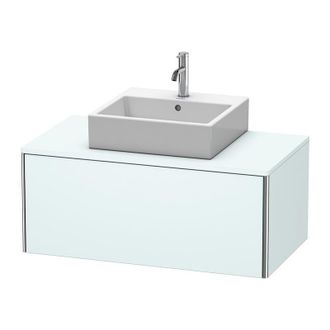 Duravit Duravit Xsquare Vanity Unit Colgado En La Pared 100.0 X 54.8 Cm, 1 Extra&iacute;ble, Color (frente/cuerpo): Azul Claro Mate - Xs490100909